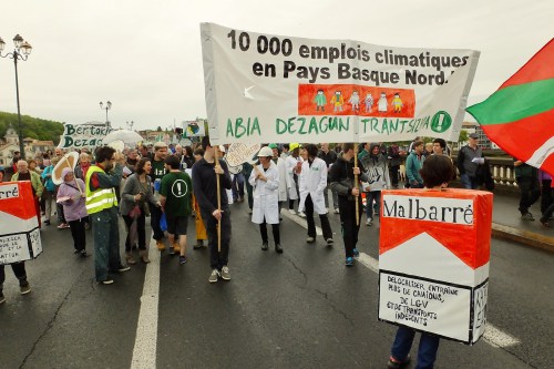 bayonne protest